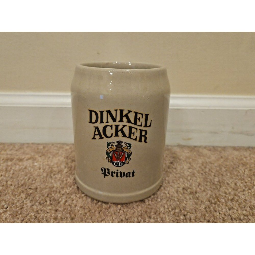 Dinkel Acker Vintage Mug Beer Stein Stone Ware 0.5 L